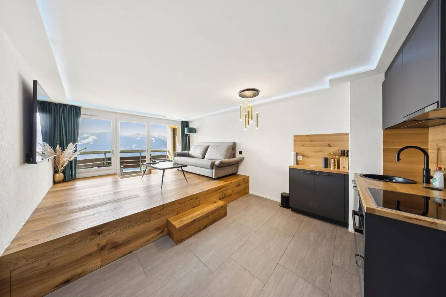 Charming 3.5-room apartment with kitchen and bathroom, bright - Photo 7 of 13