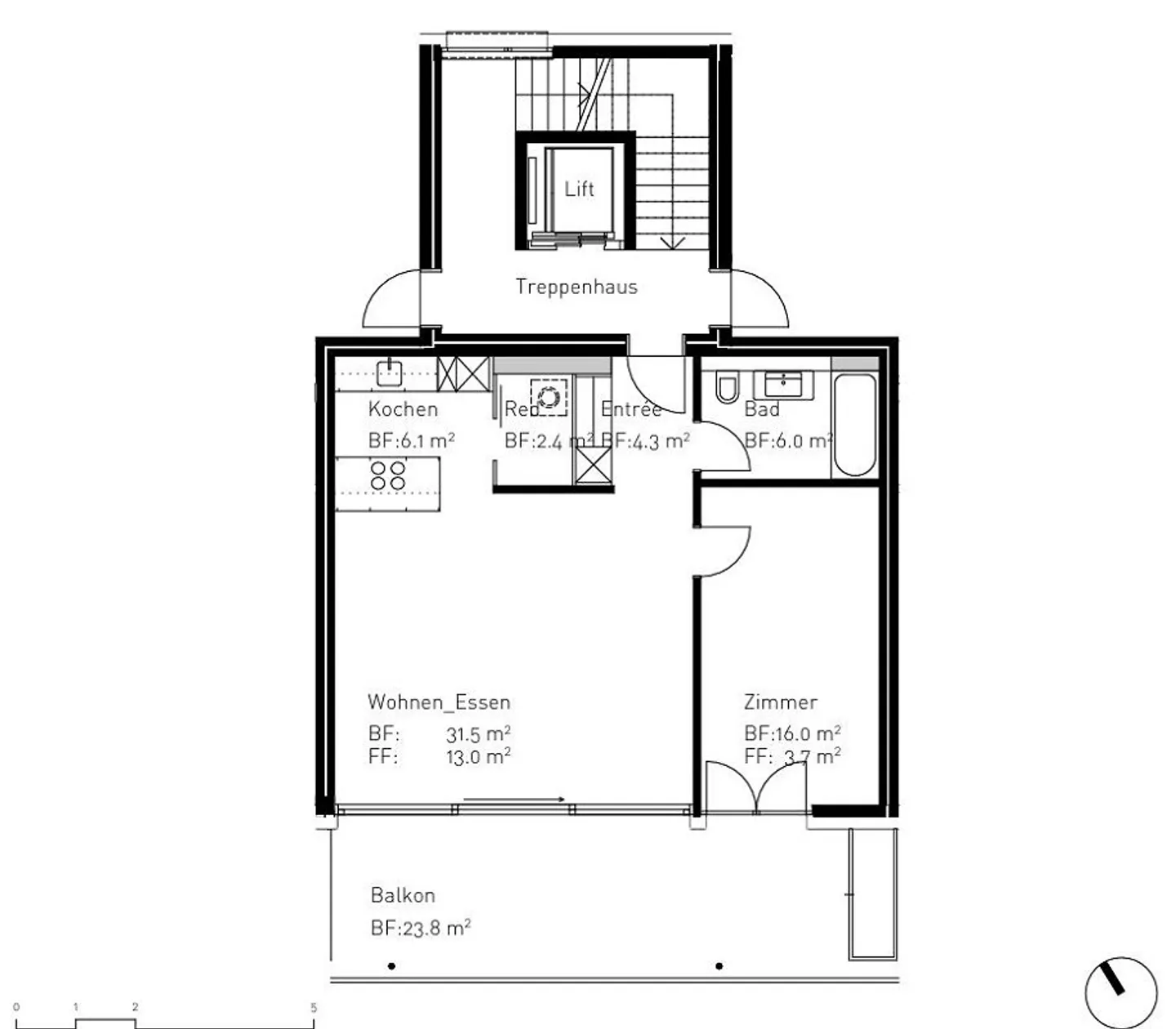 Spacious apartment for rent in a quiet settlement - Photo 8 of 8