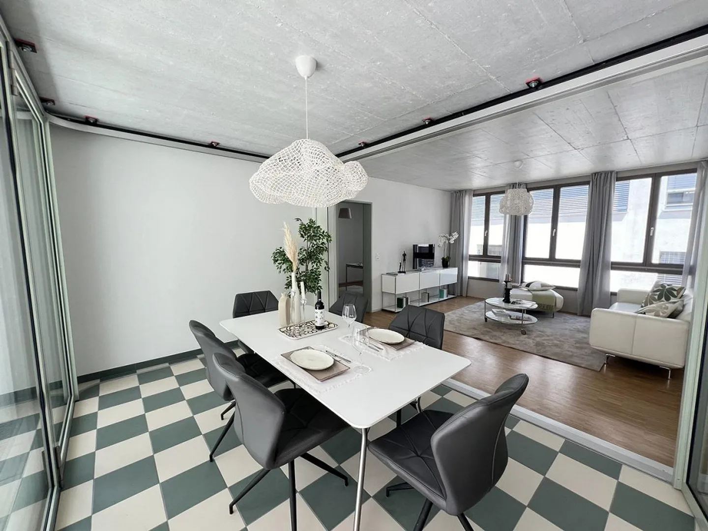 Moderno appartamento di 3,5 stanze con terrazza nel centro della città vecchia - Foto 4 di 10