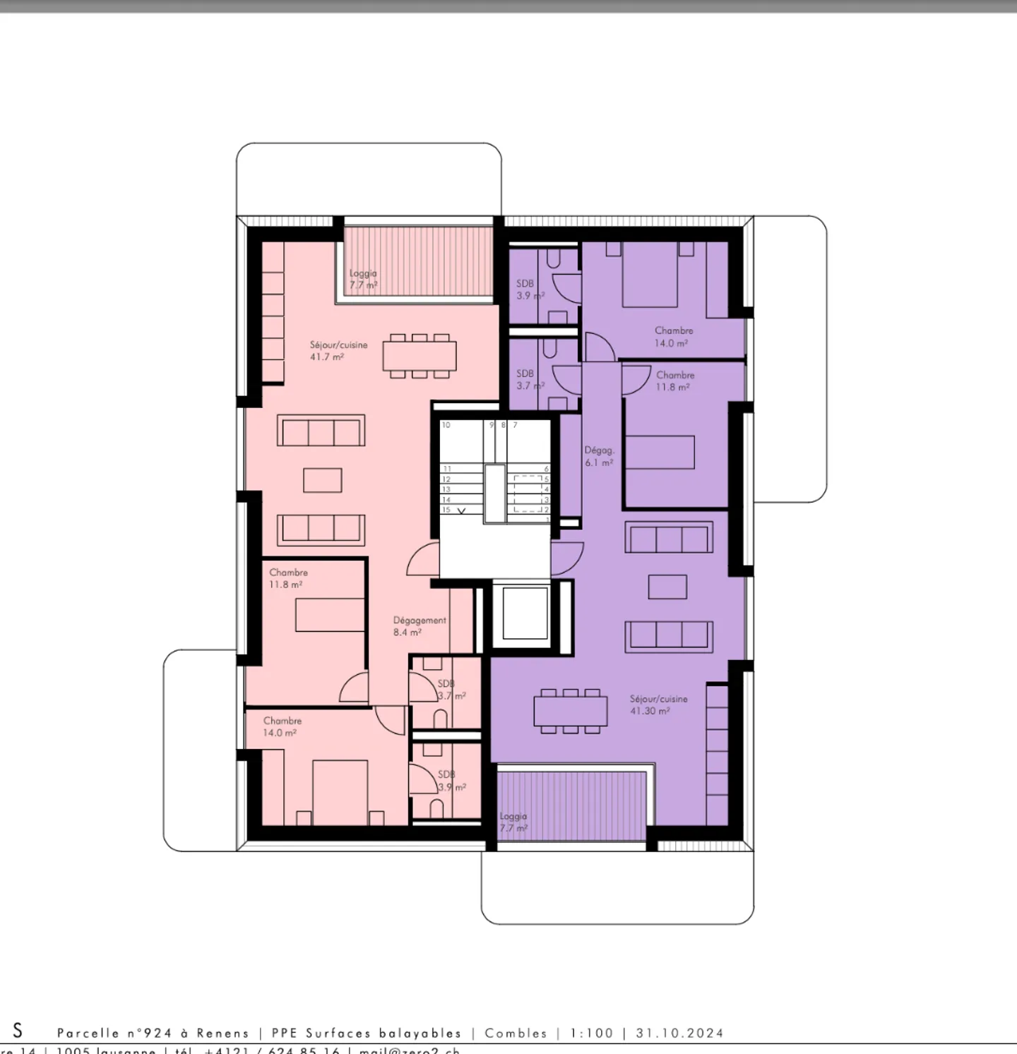 Appartement Dernier Étage à Renens - Photo 8 sur 8