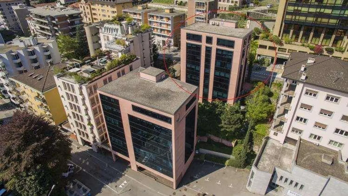 Zentralbüro Lugano 190 m², Gartenblick - Foto 5 von 9