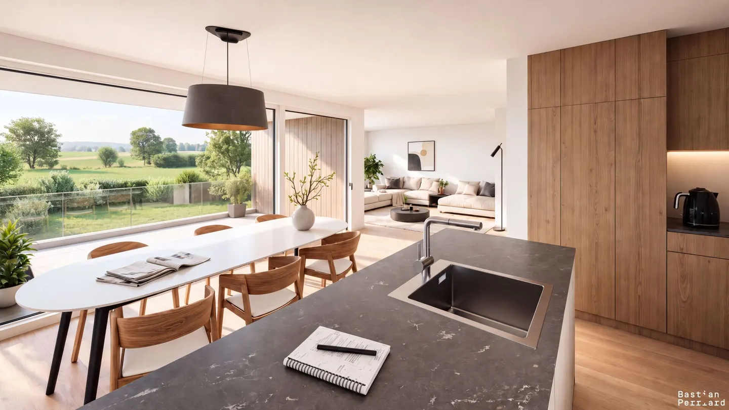New modern 5.5-room houses in Châtel-St-Denis - Photo 2 of 2