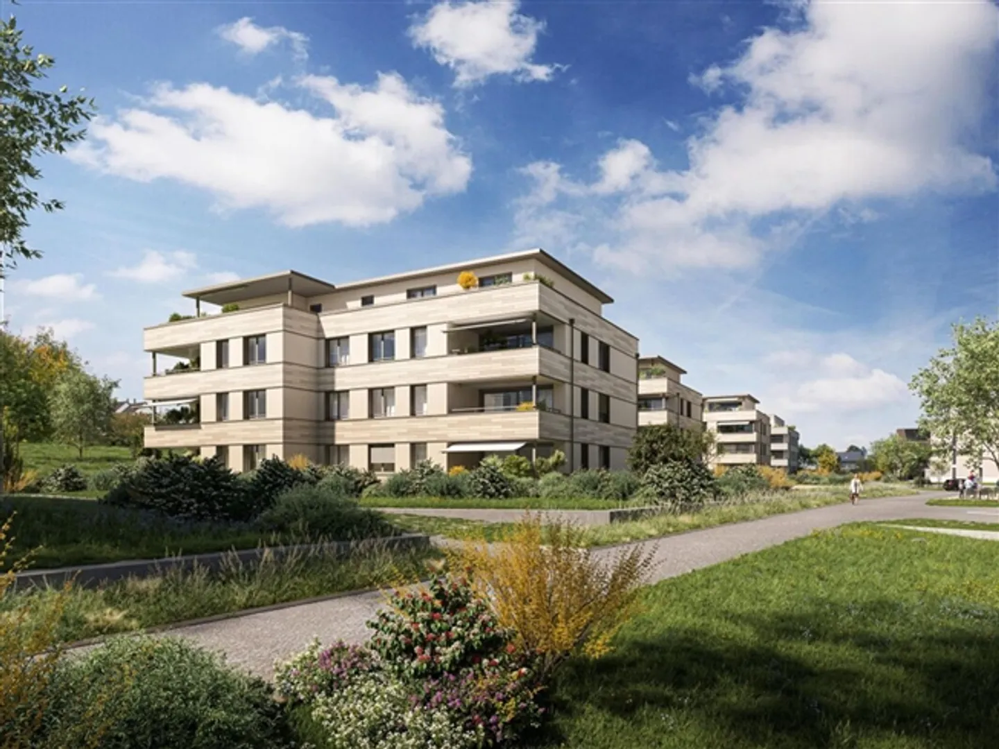 Nouveau projet de construction "Coll d'Or" - Appartement 4 1/2 pièces - Photo 1 sur 4