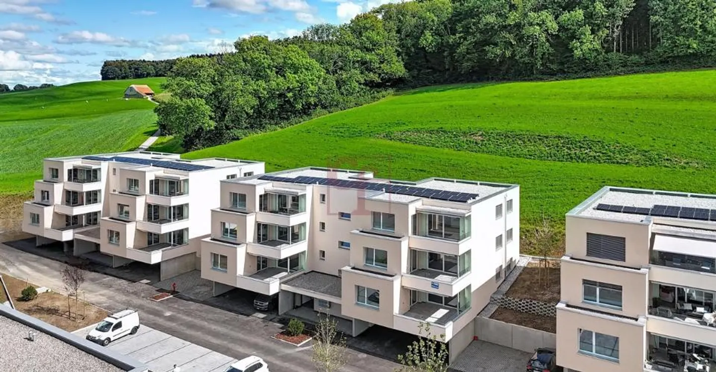 Appartement neuf de 4,5 pièces à 10 min de Fribourg - Foto 10 di 10