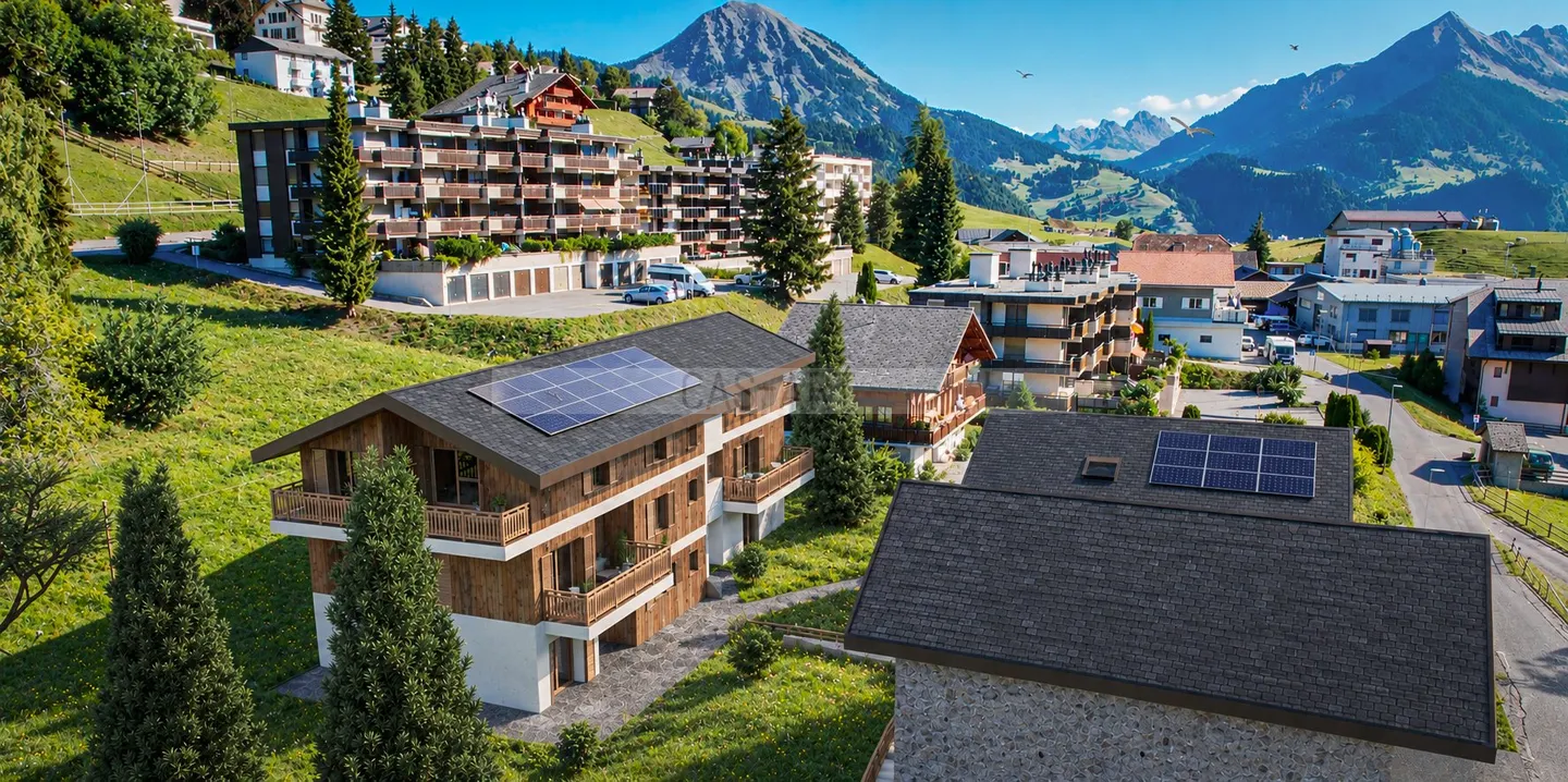 Investitionsmöglichkeit in Leysin - Foto 1 von 8