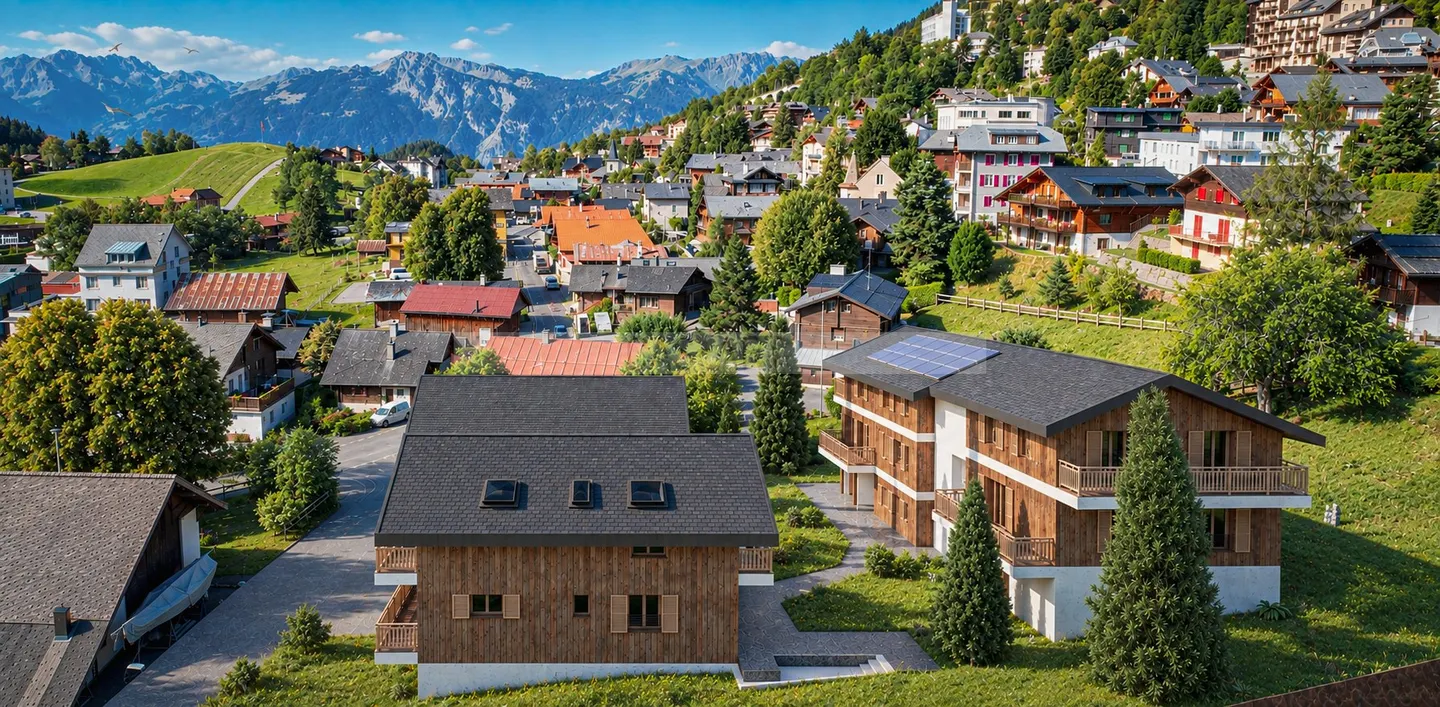 Investitionsmöglichkeit in Leysin - Foto 2 von 8