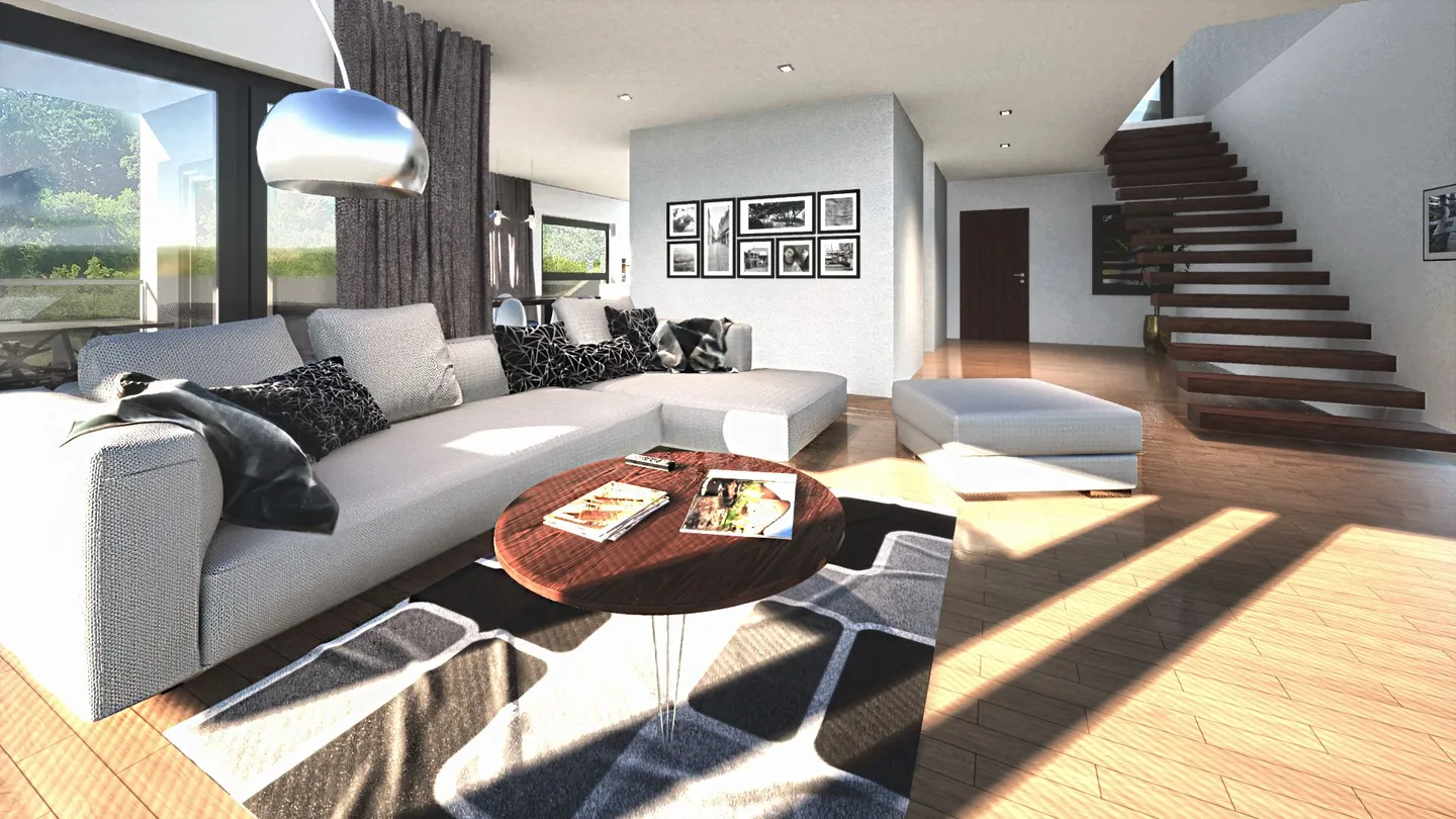 Nouveau projet de construction "Pilatusblick" maison semi-détachée - Photo 3 sur 3