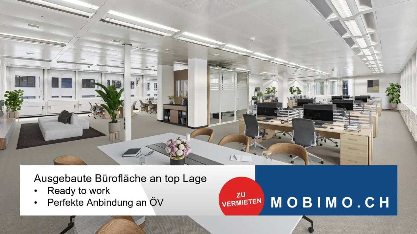 Work & View - Office with 371 m² and rooftop terrace in the heart of the city - Photo 1 of 11