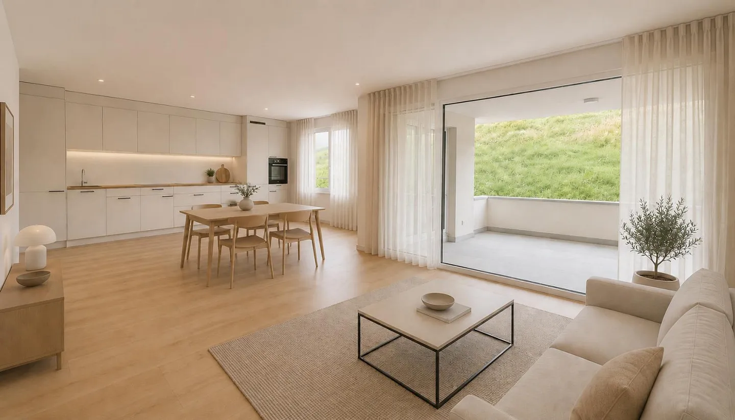 Modernes 3.5-Zimmer-Apartment - Foto 2 von 6