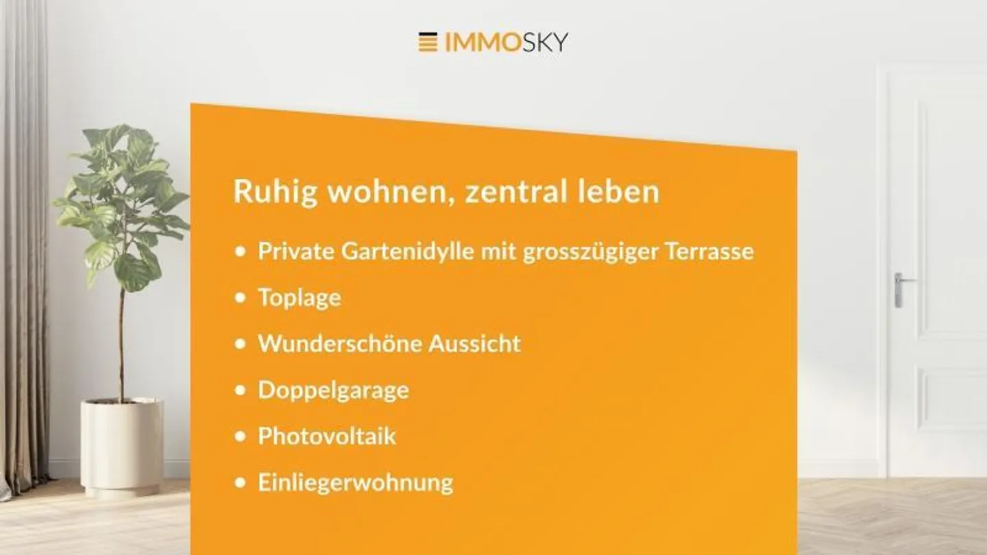 «Ruhig wohnen, zentral leben» - Foto 1 von 2