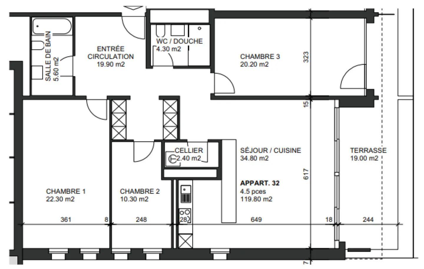 Bel appartement spacieux - Photo 8 sur 8