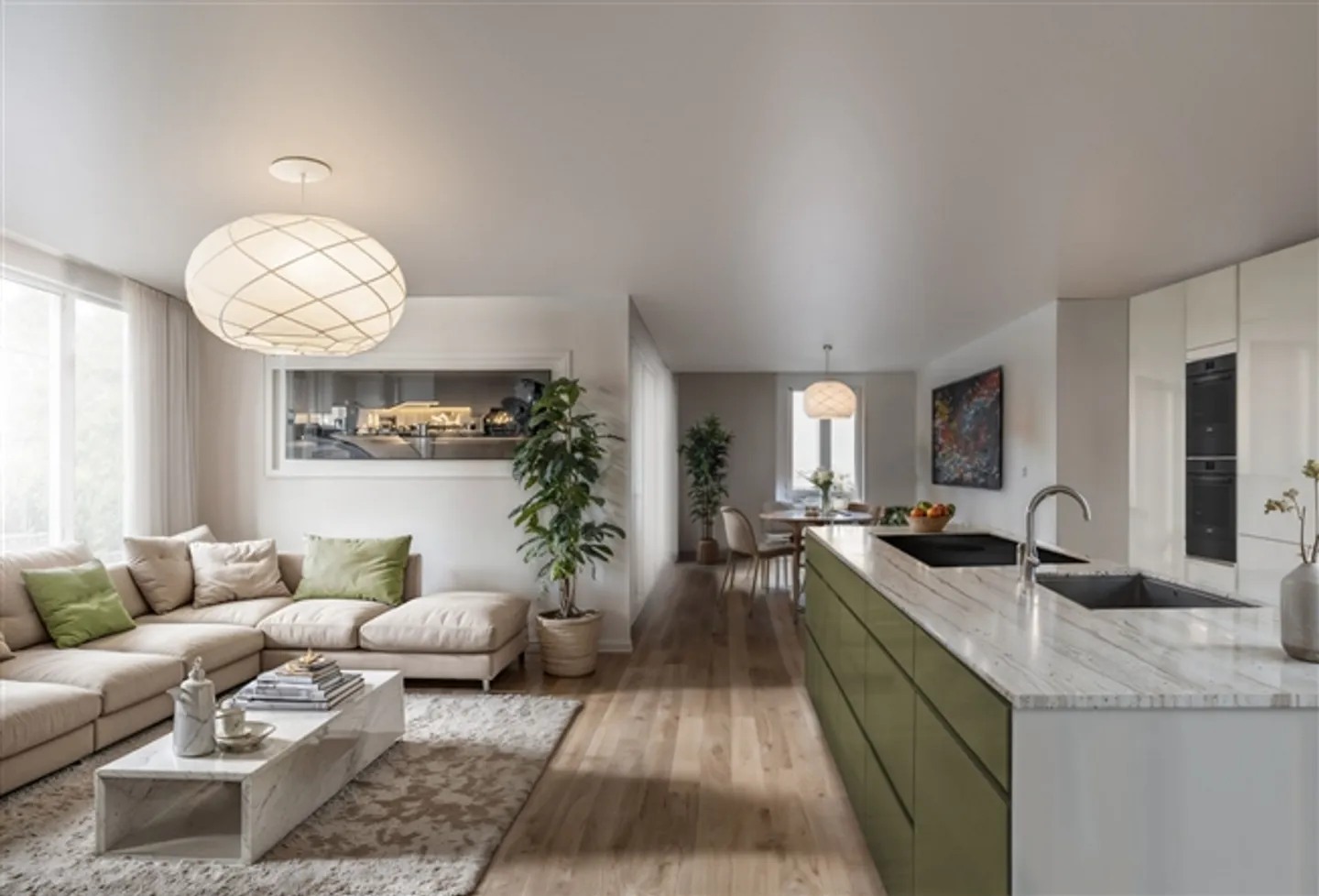 Nouveau projet de construction "Coll d'Or" - Appartement 4 1/2 pièces - Photo 4 sur 4