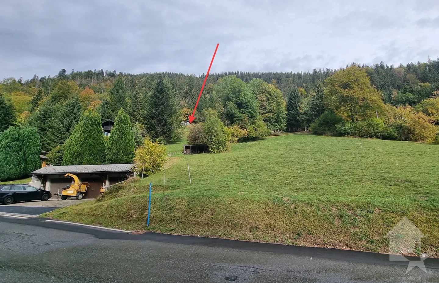 Torgon, building land with building permit in force - Photo 1 of 9