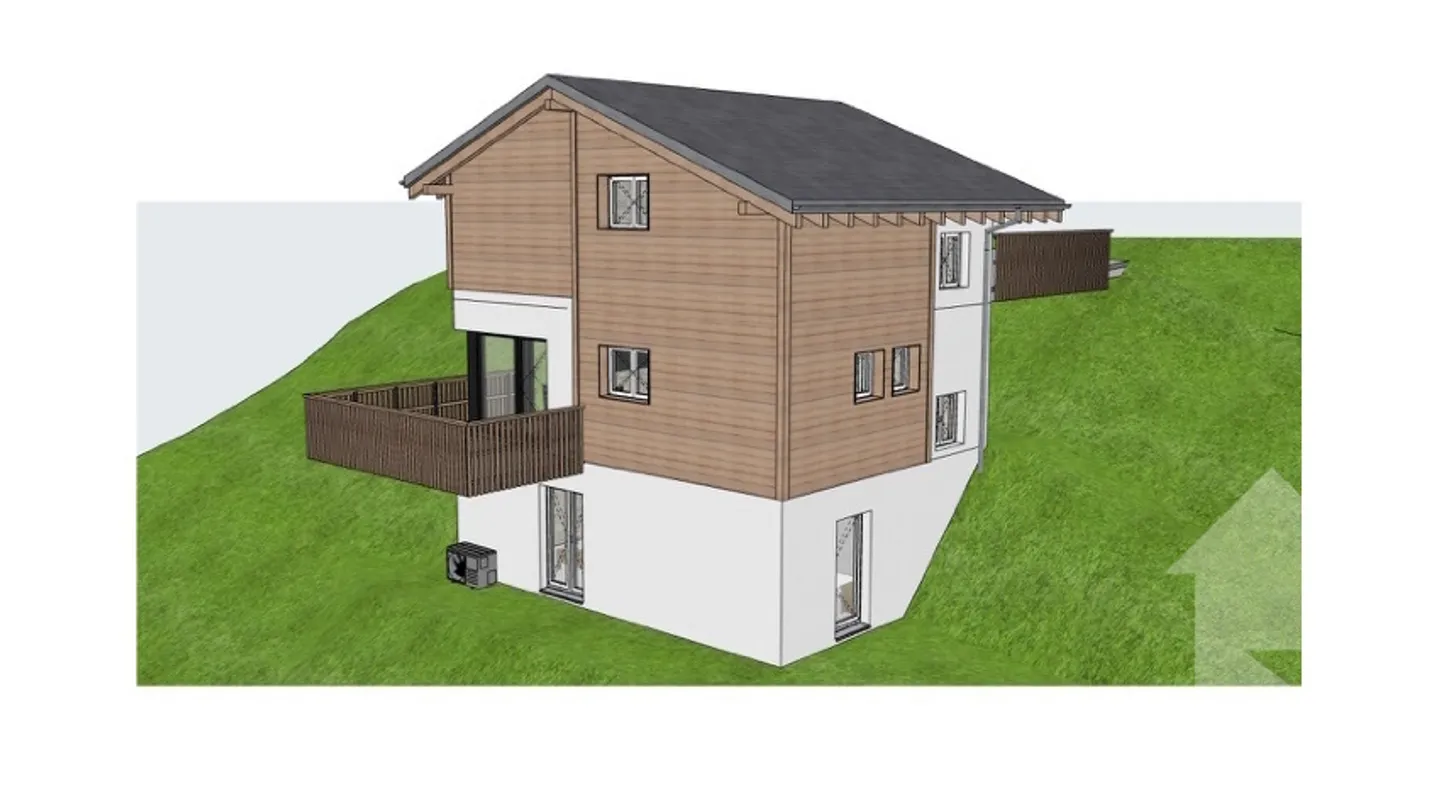 Torgon, building land with building permit in force - Photo 5 of 9