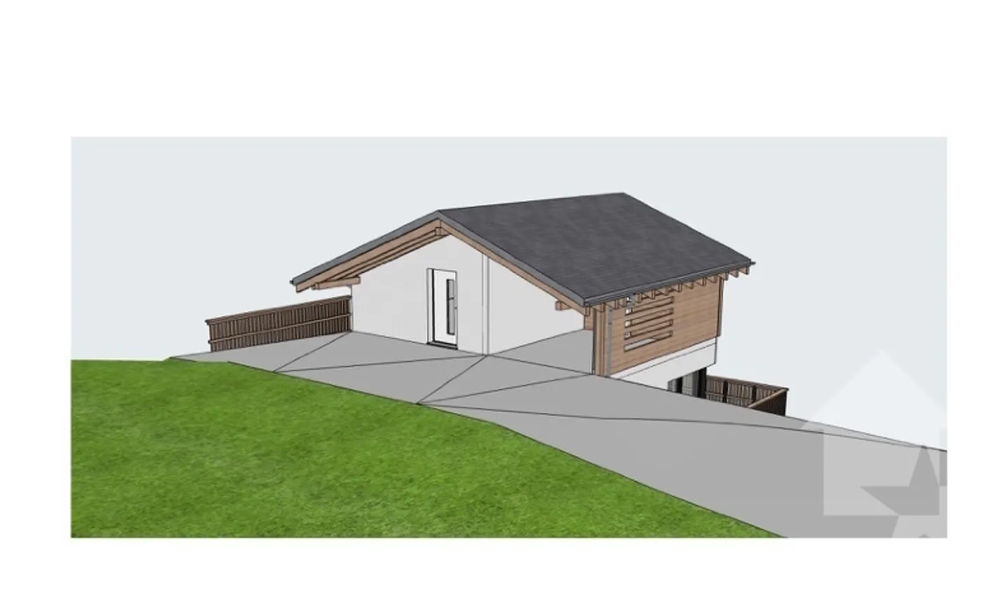 Torgon, building land with building permit in force - Photo 8 of 9