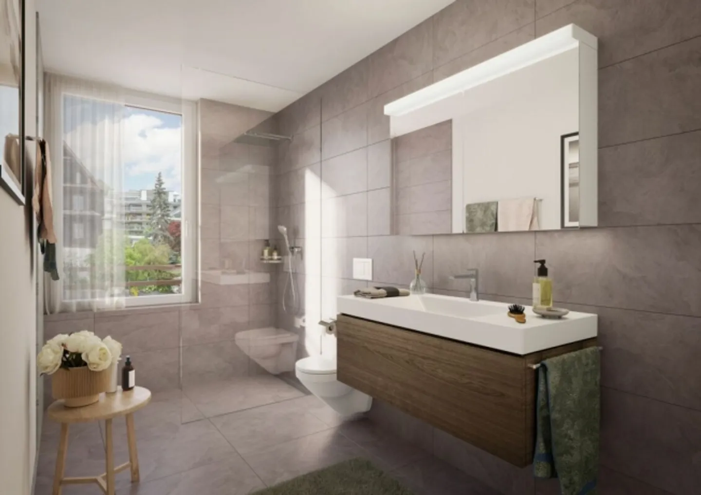 Appartement en attique de 2,5 pièces - Photo 7 sur 8