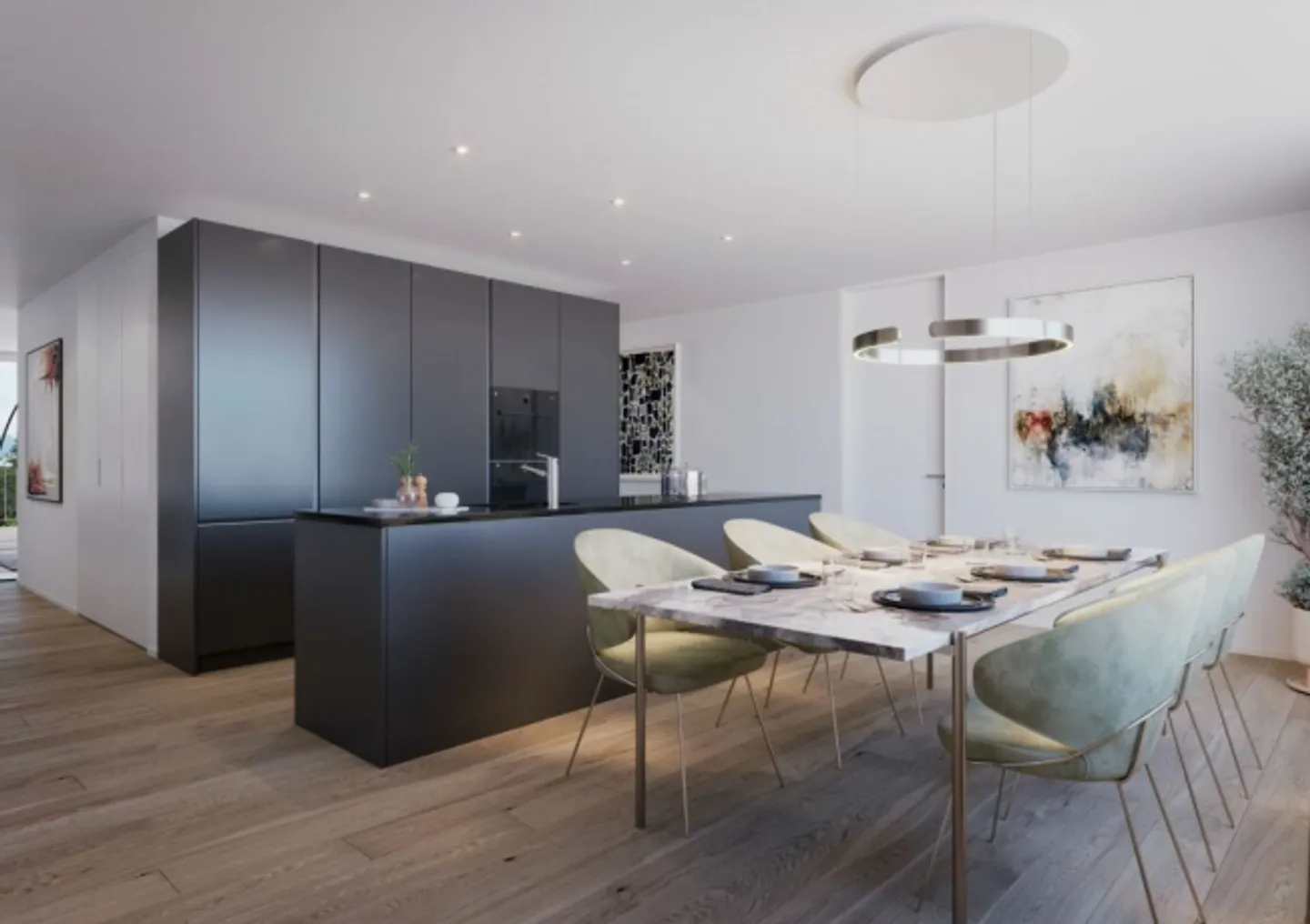 Appartement en attique de 2,5 pièces - Photo 8 sur 8
