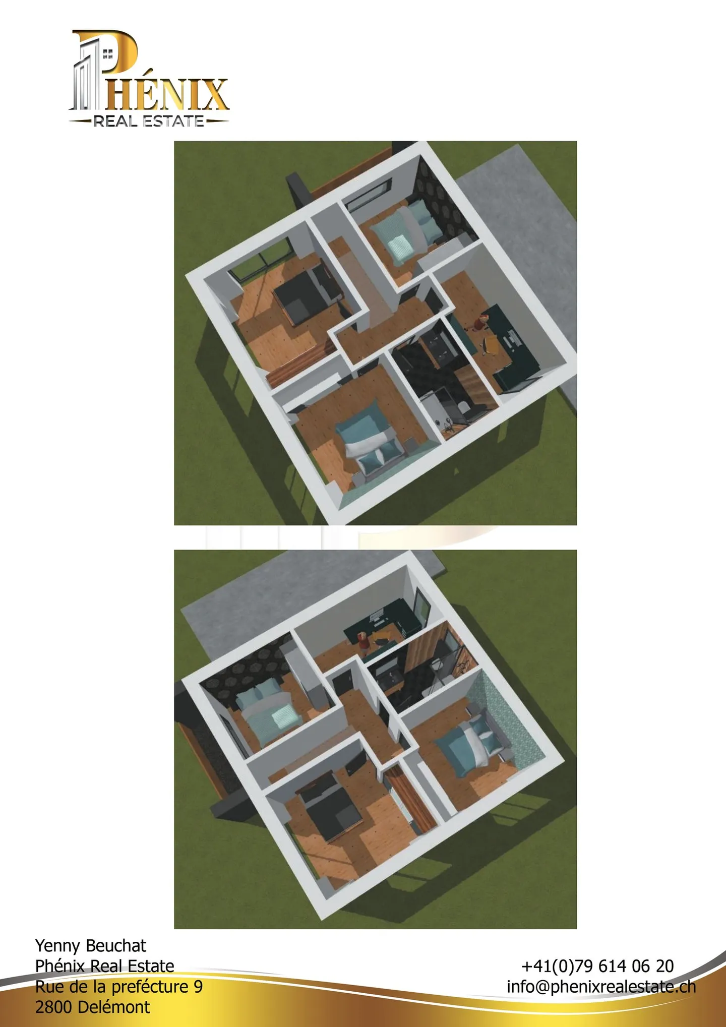 Moderne Einfamilienvilla in Bassecourt - Foto 5 von 13