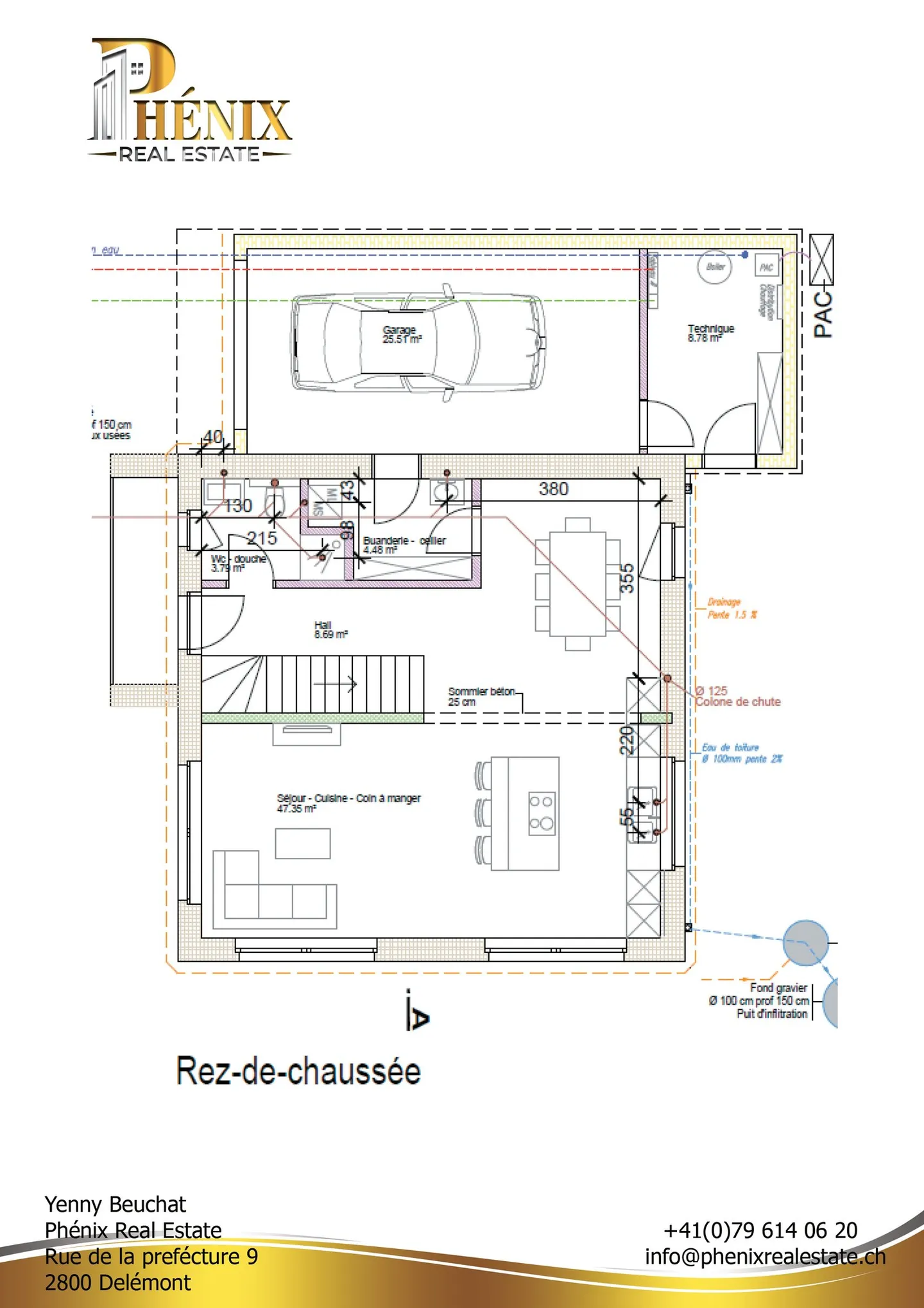 Moderne Einfamilienvilla in Bassecourt - Foto 7 von 13