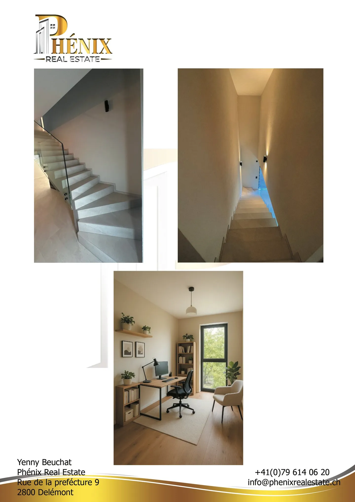 Moderne Einfamilienvilla in Bassecourt - Foto 12 von 13