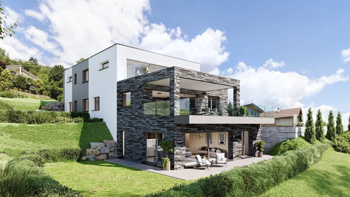 For Sale 5.5-Room Apartment with High Standard in Saviese - Photo 1 of 5