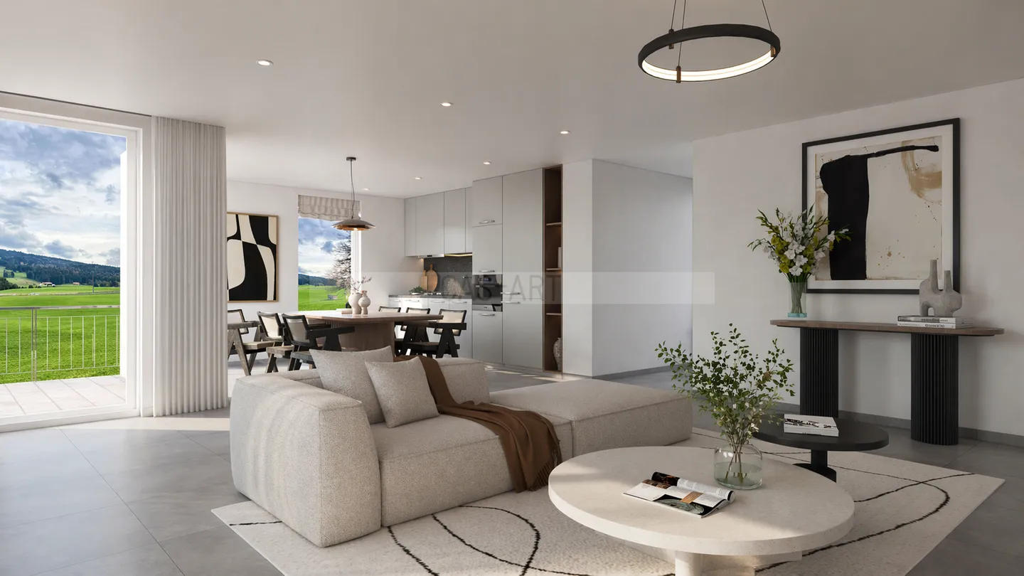 Charmante 3.5-Zimmer-Wohnung - Foto 2 von 5