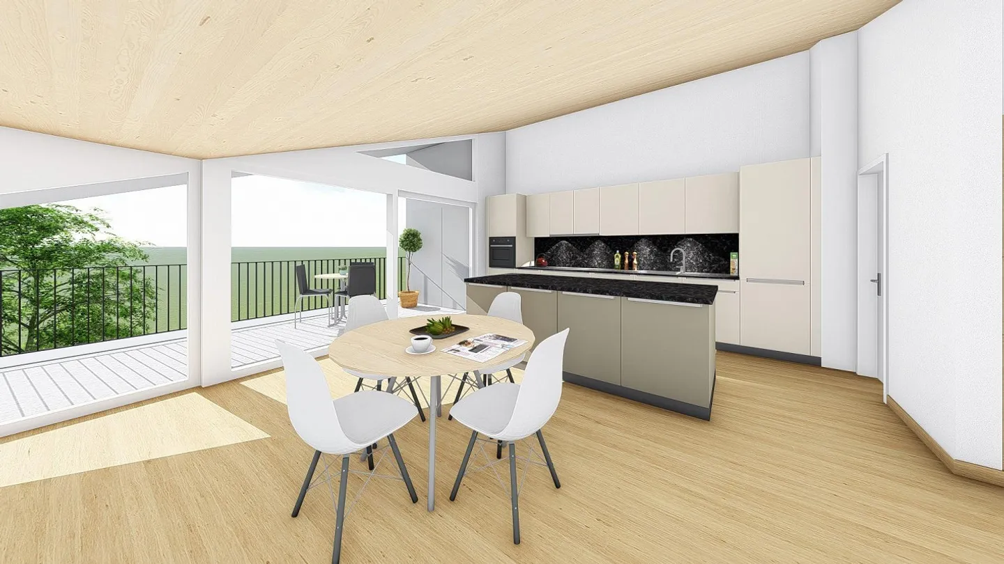 Moderne Neubauwohnung in Mehrfamilienhaus - Foto 7 von 8