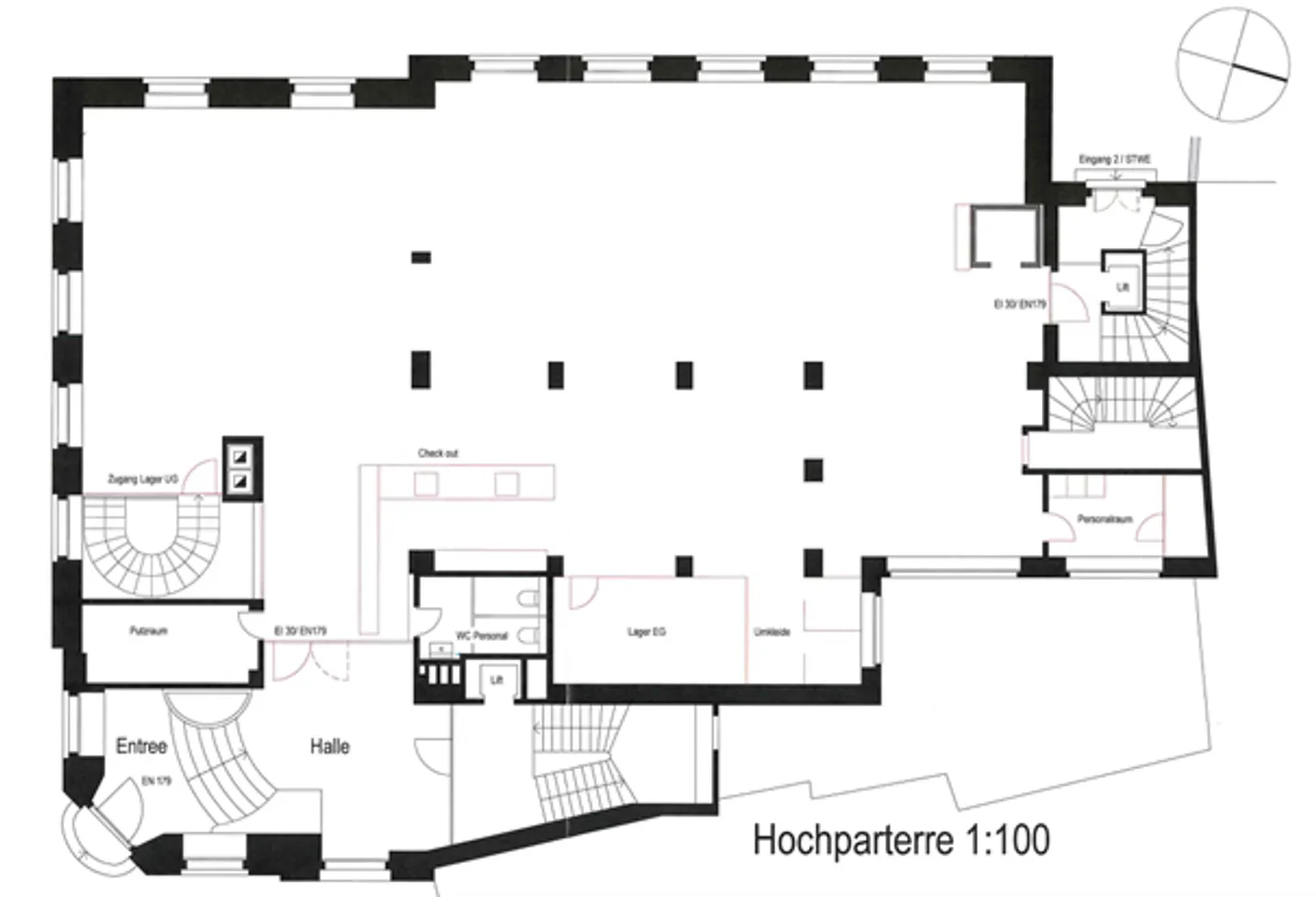 Spazio gastronomico in costruzione grezza - Foto 21 di 21
