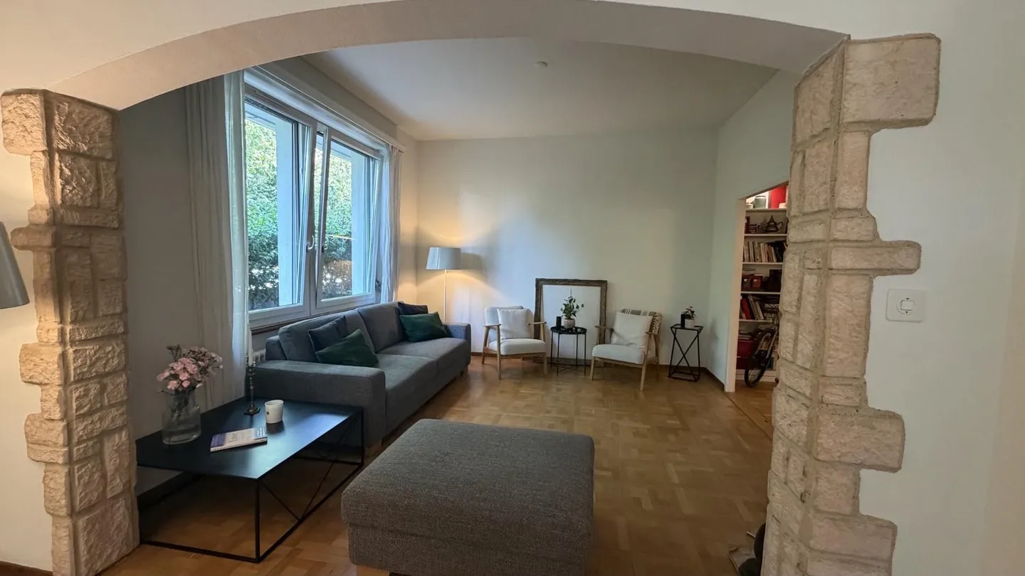 Wunderschöne 4,5 Zimmer mit Terrasse und privatem Garten, Stadtteil Champel - Foto 3 von 11