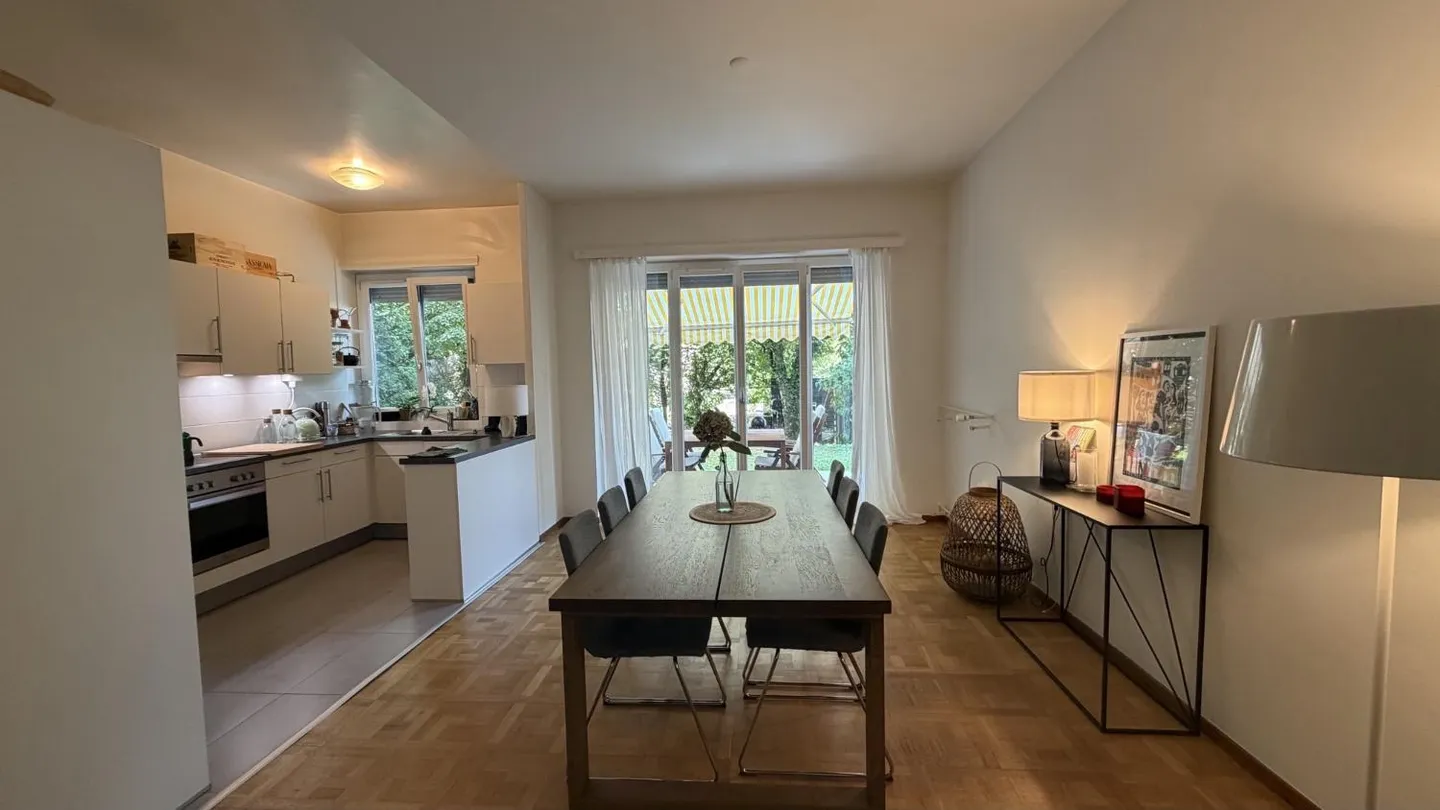Wunderschöne 4,5 Zimmer mit Terrasse und privatem Garten, Stadtteil Champel - Foto 4 von 11