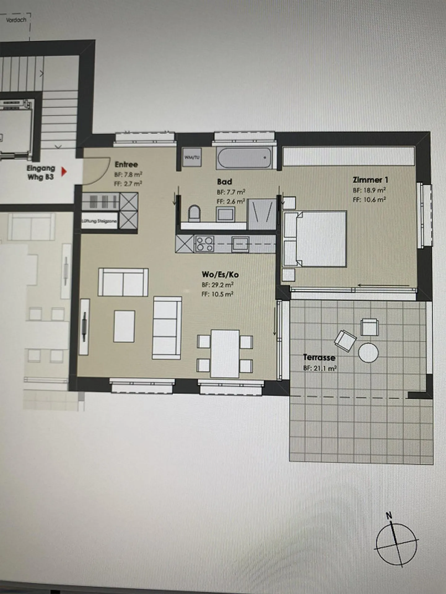 Appartement moderne avec jardin - Photo 21 sur 21