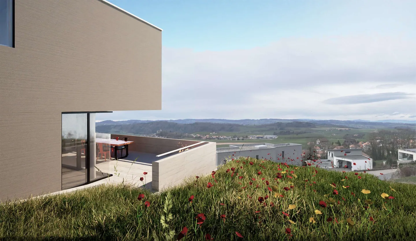 2 ville a schiera nuove di 5,5 locali a Ursy - Foto 1 di 7