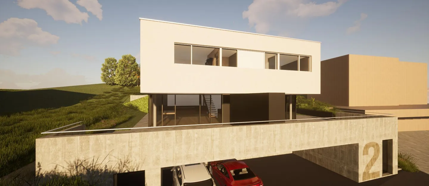 2 ville a schiera nuove di 5,5 locali a Ursy - Foto 3 di 7