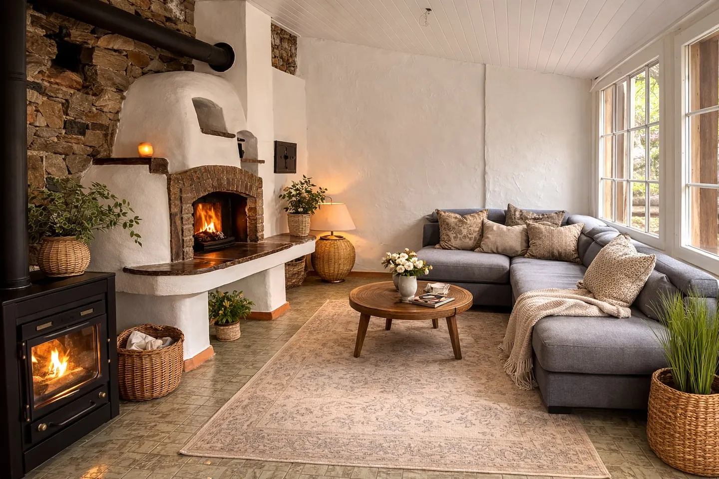 Maison en Pierre Rustique avec Cheminée, Four à Pizza et Chapelle - Photo 20 sur 23