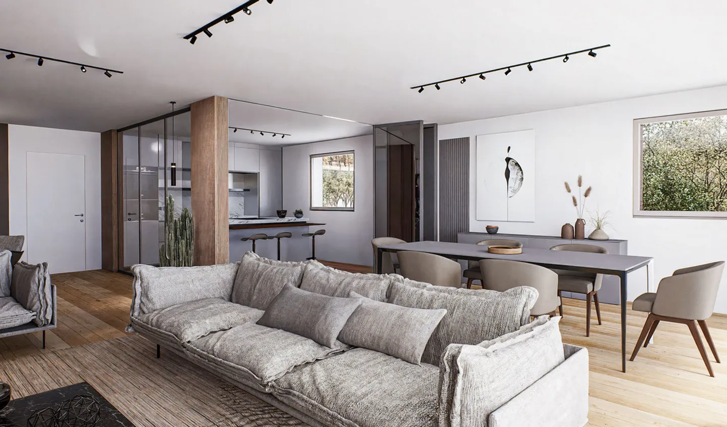 Appartement lumineux avec vue sur le jardin du lac à Capolago à vendre - Photo 1 sur 8