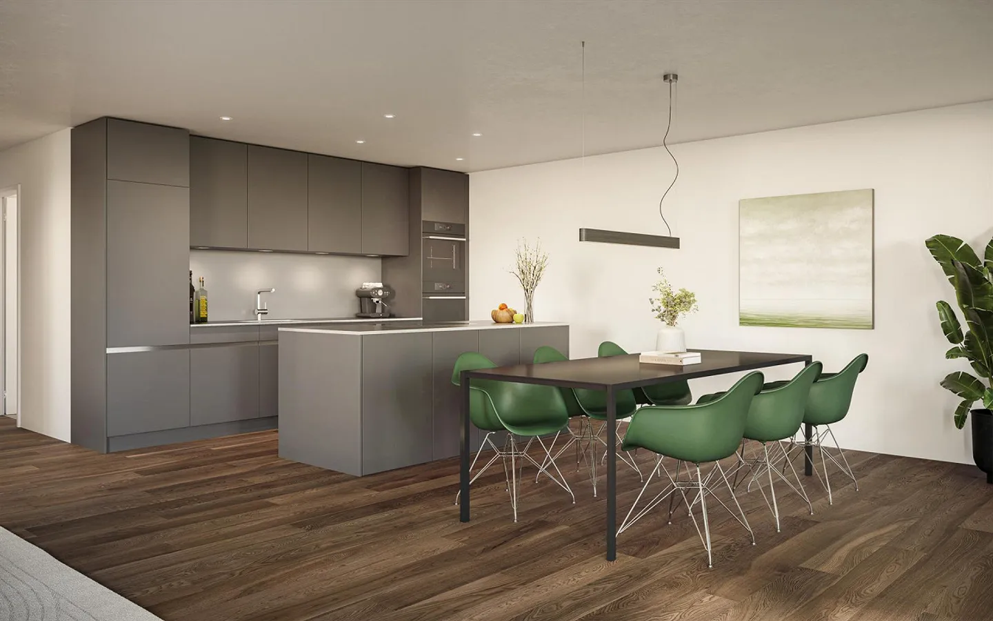 Top 4.5-Zimmer Etagenwohnung mit Wohnbereich auf 53m2 - Foto 3 von 5