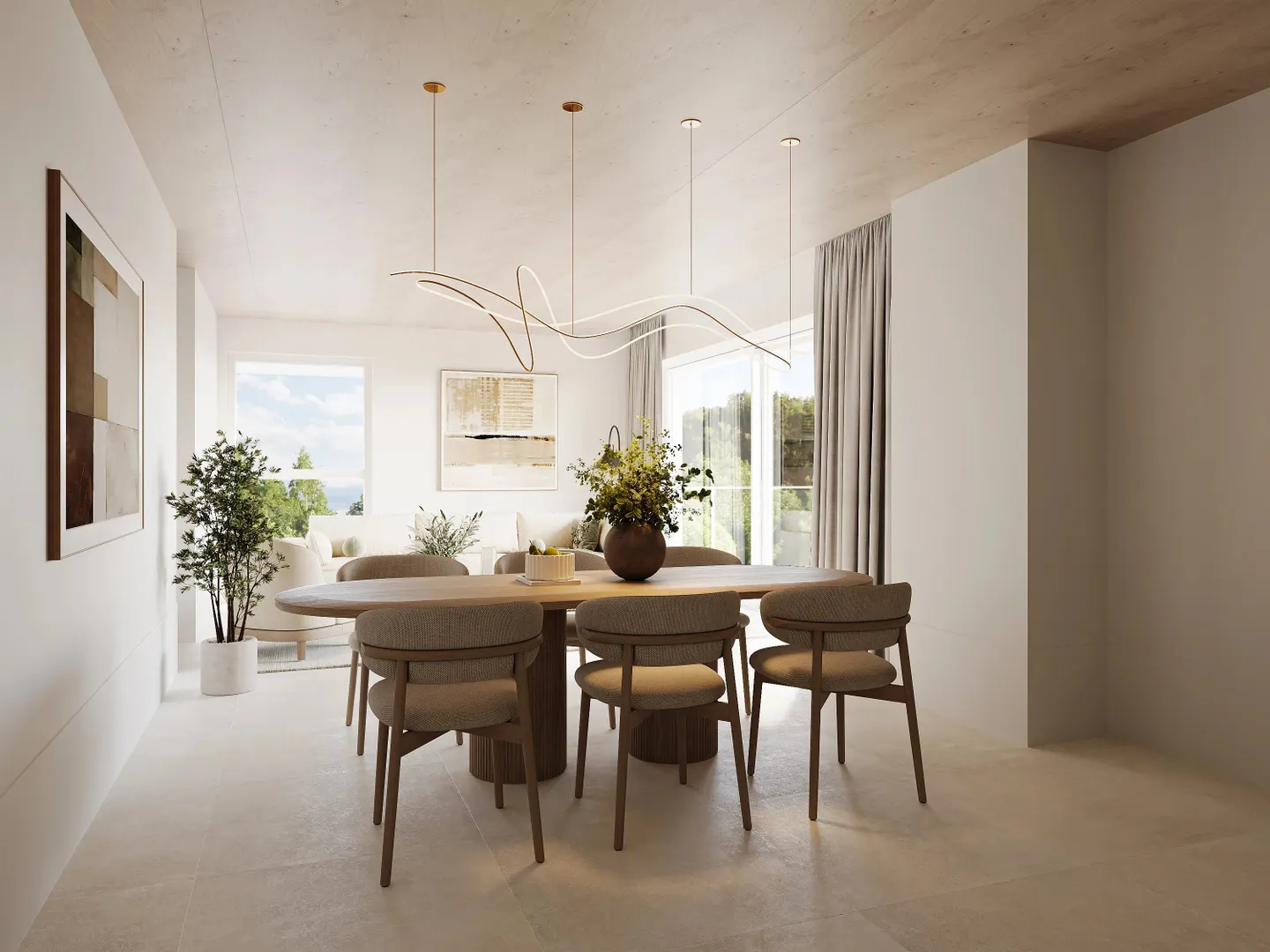 Wunderschöne Wohnung mit Terrasse - Foto 1 von 2