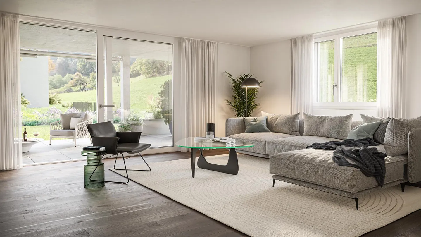 Top 4.5-Zimmer Etagenwohnung mit Wohnbereich auf 53m2 - Foto 2 von 5