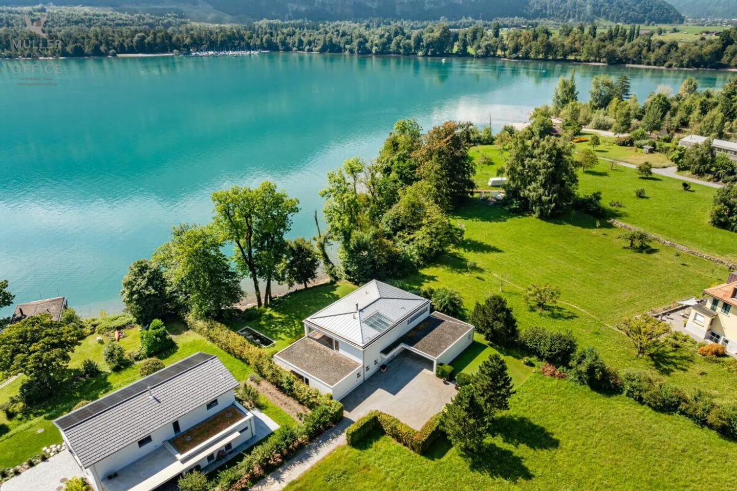 Lumière, Air, Lac : Villa exclusive avec accès au lac et vieux arbres - Photo 1 sur 14