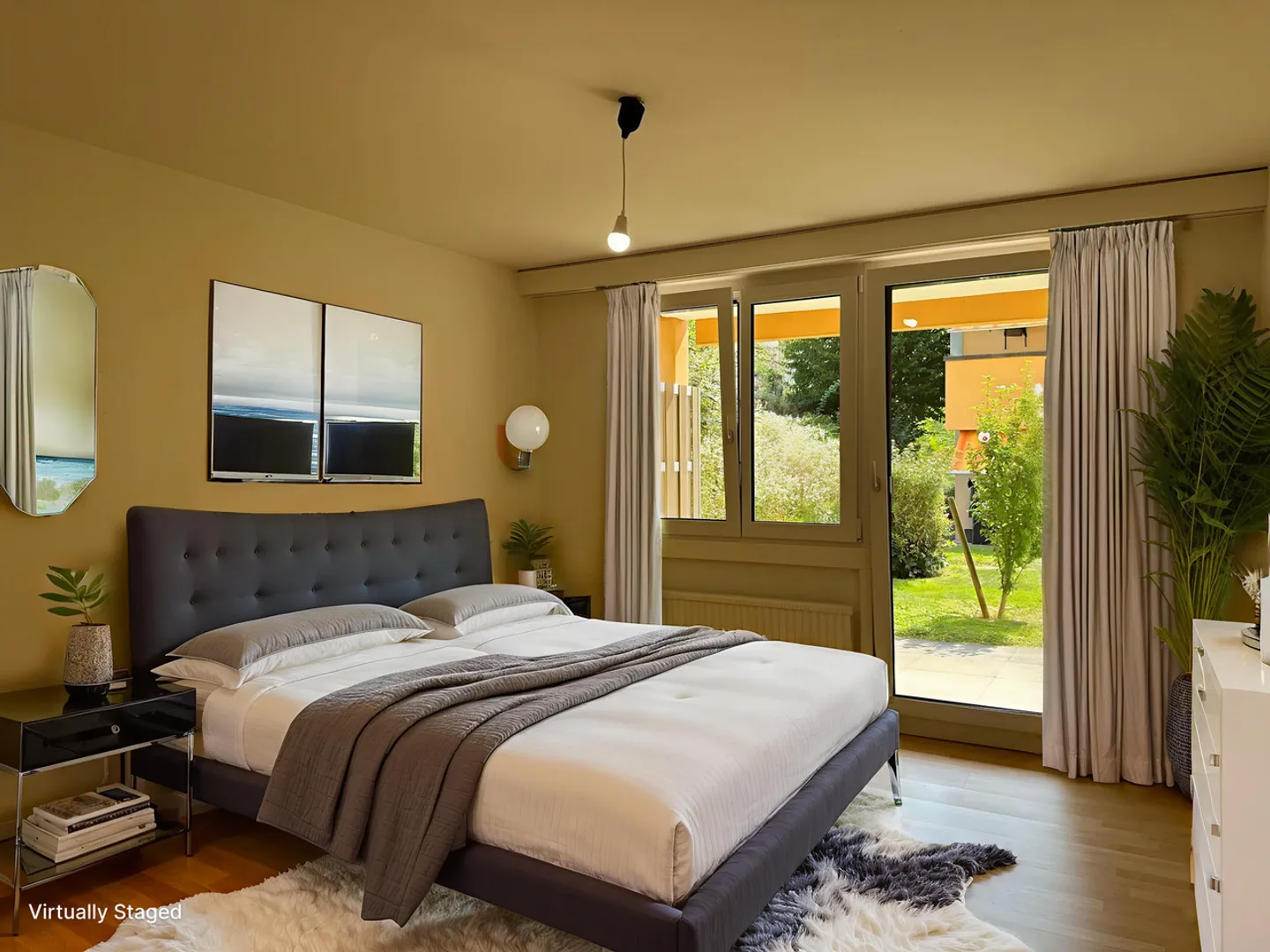 Appartement de rez-de-chaussée rénové de 2,5 pièces moderne - Photo 4 sur 13