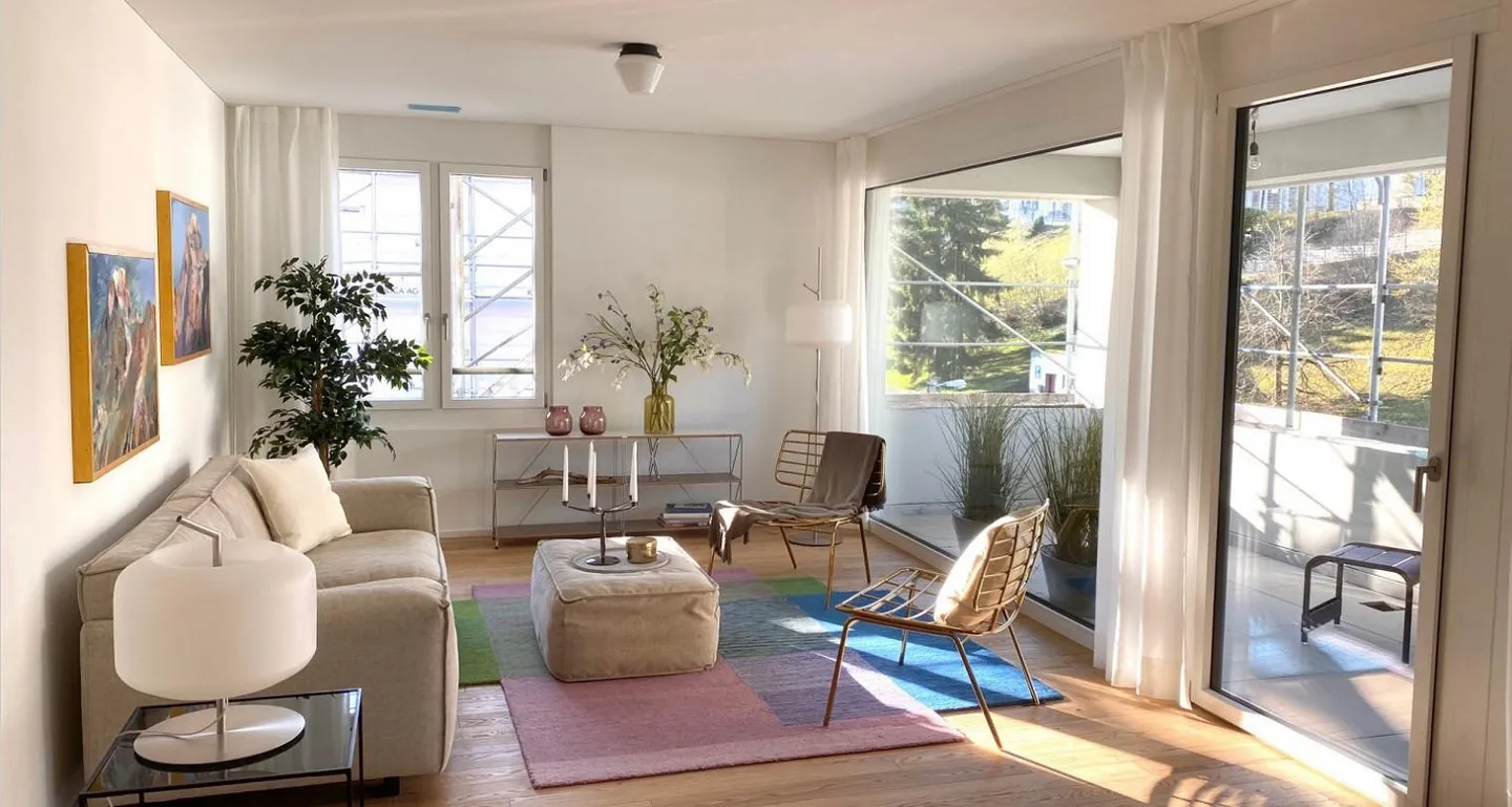 Moderno appartamento di 2,5 stanze con cortile! - Foto 7 di 8