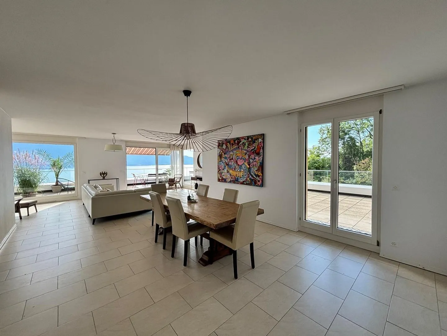 Wunderschöne Penthousewohnung mit Panoramablick auf den See - Foto 4 von 13