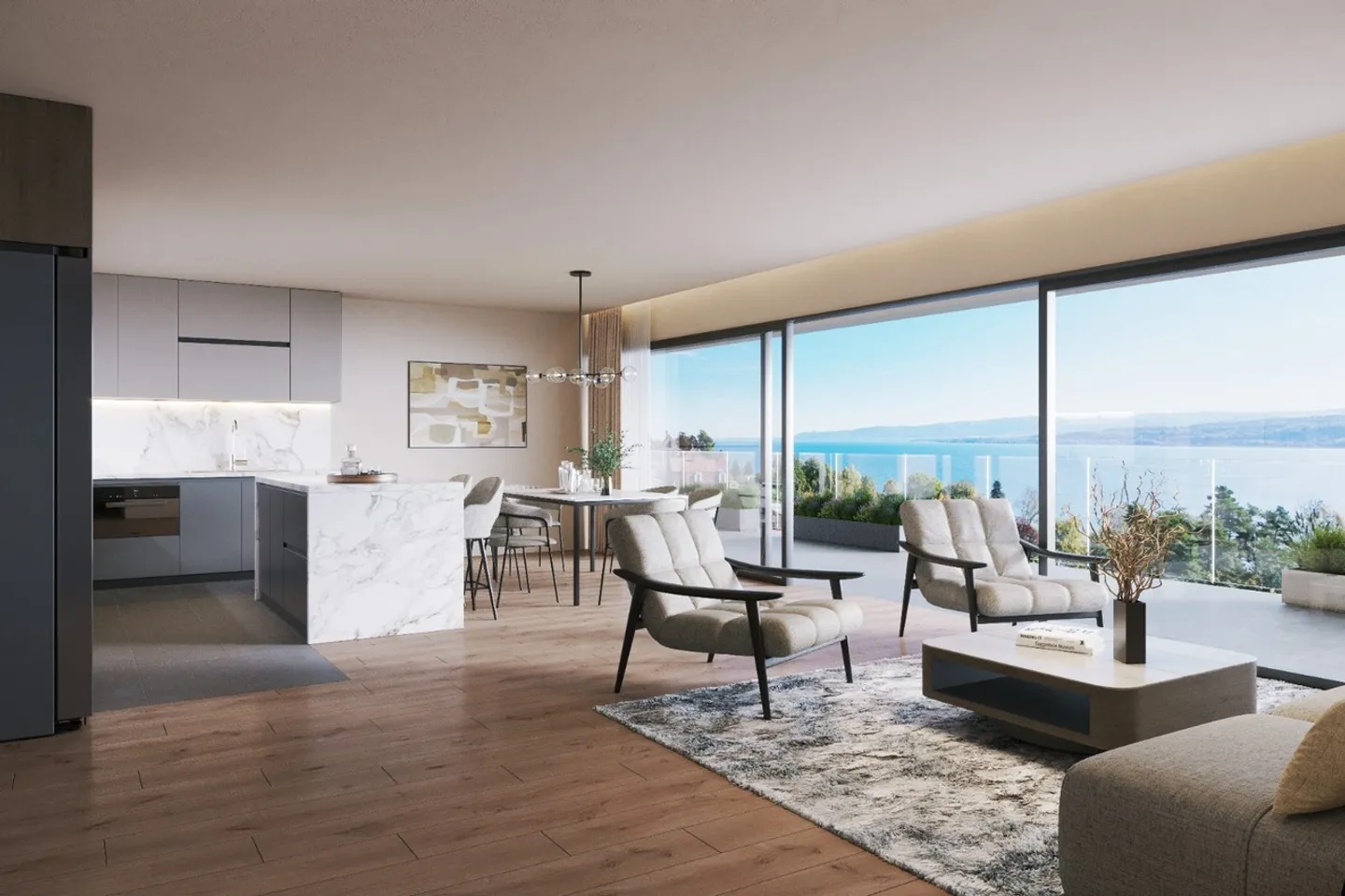 Edificio di 3 perle di alta classe con vista magica - Foto 6 di 9