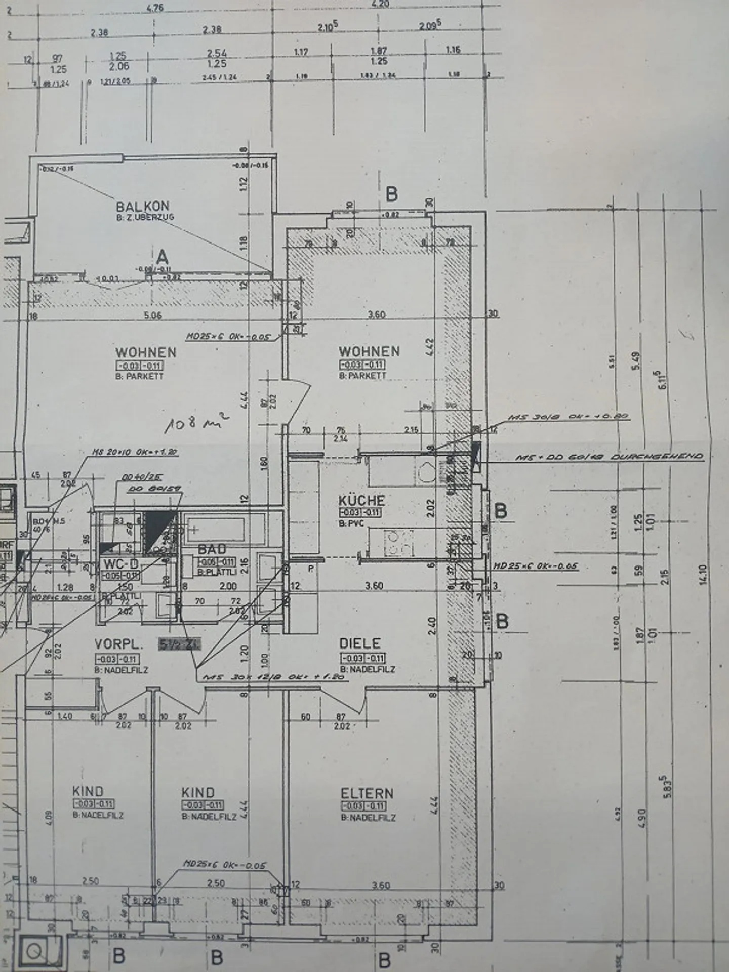 Familienfreundliche 5.5 Zimmerwohnung - Foto 5 von 14