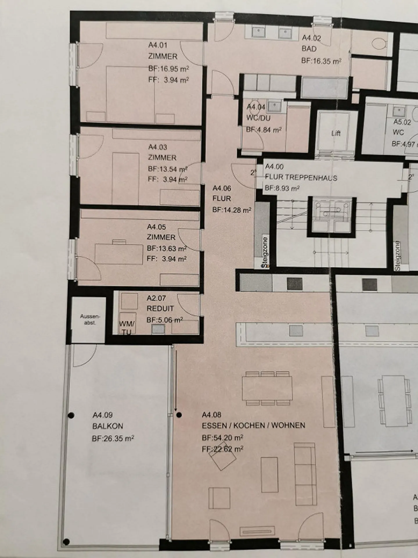 Appartamento luminoso e spazioso di 4,5 stanze ad Amriswil con molto spazio di archiviazione - Foto 12 di 12