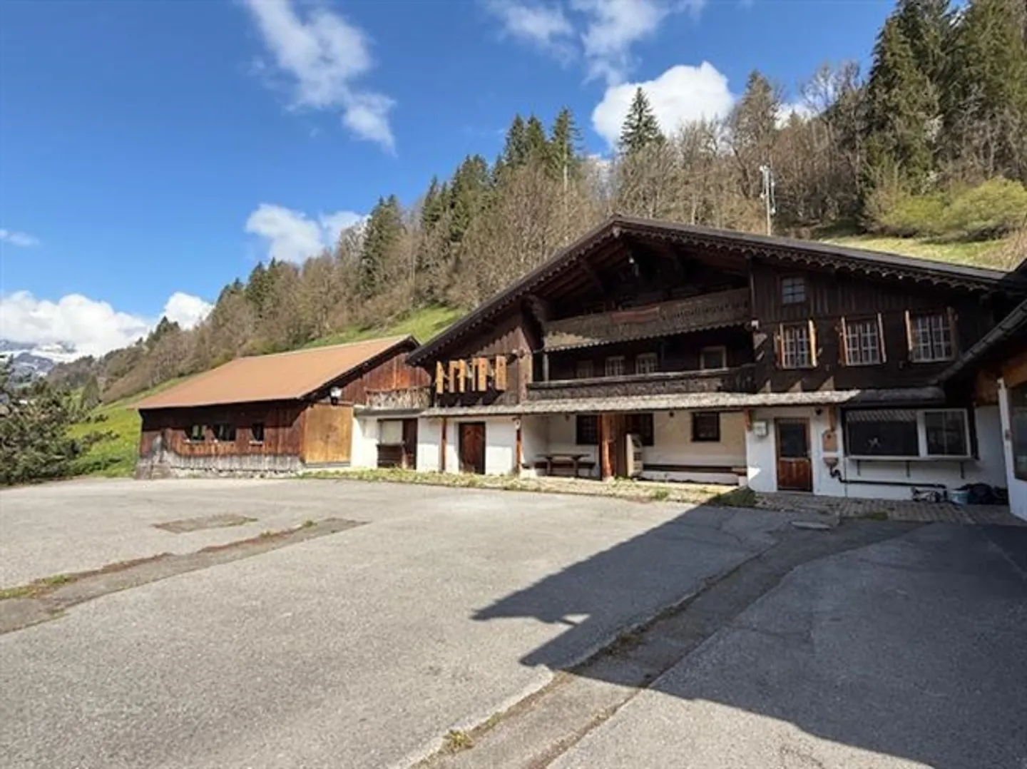 "Gasthaus, Café-Restaurant and Accommodation 'Le Rosex', Vers-l'Église, in Ormont-Dessus, Switzerland" - Photo 2 of 2