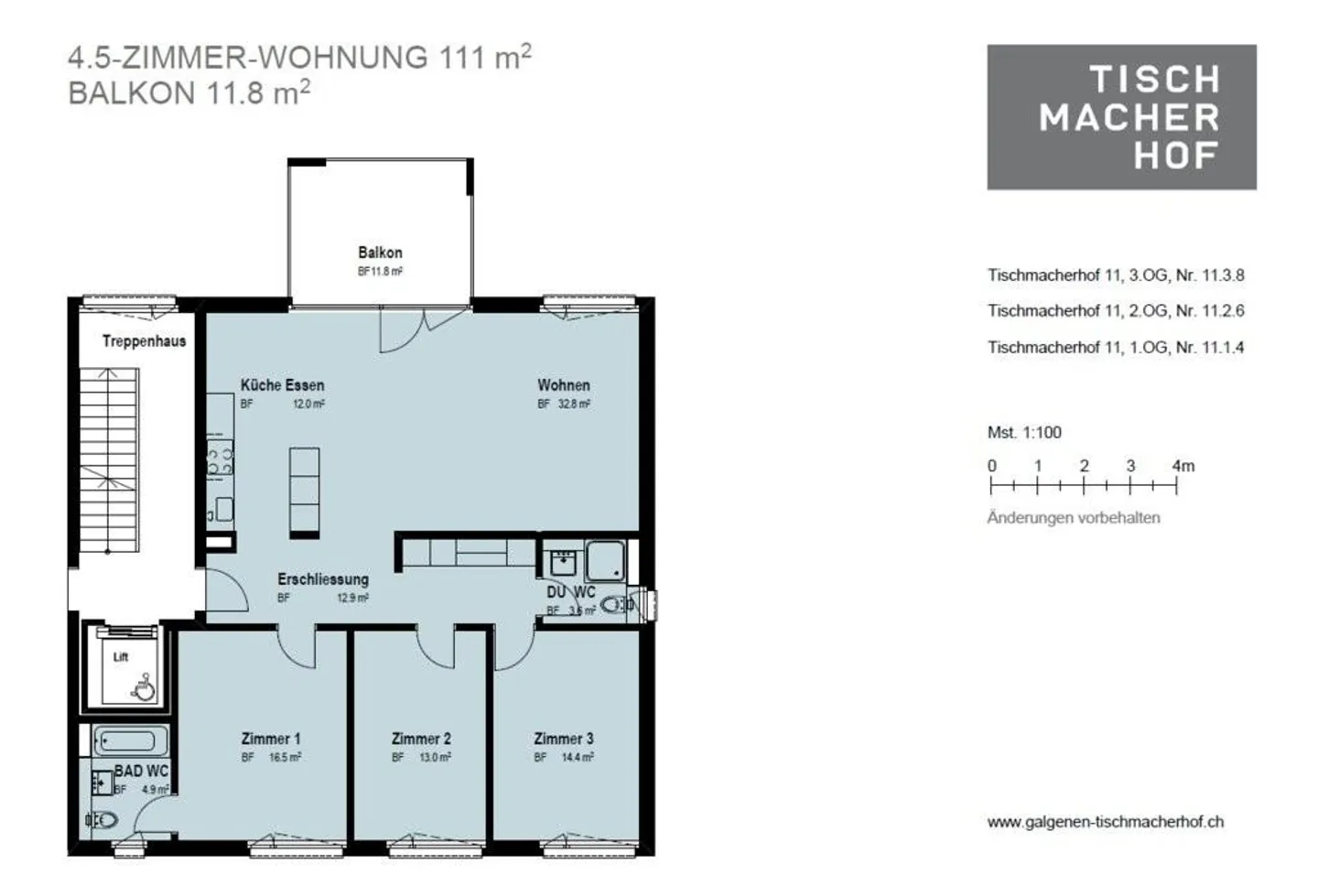Moderne Familienwohnung in Tischmacherhof - Foto 8 von 8