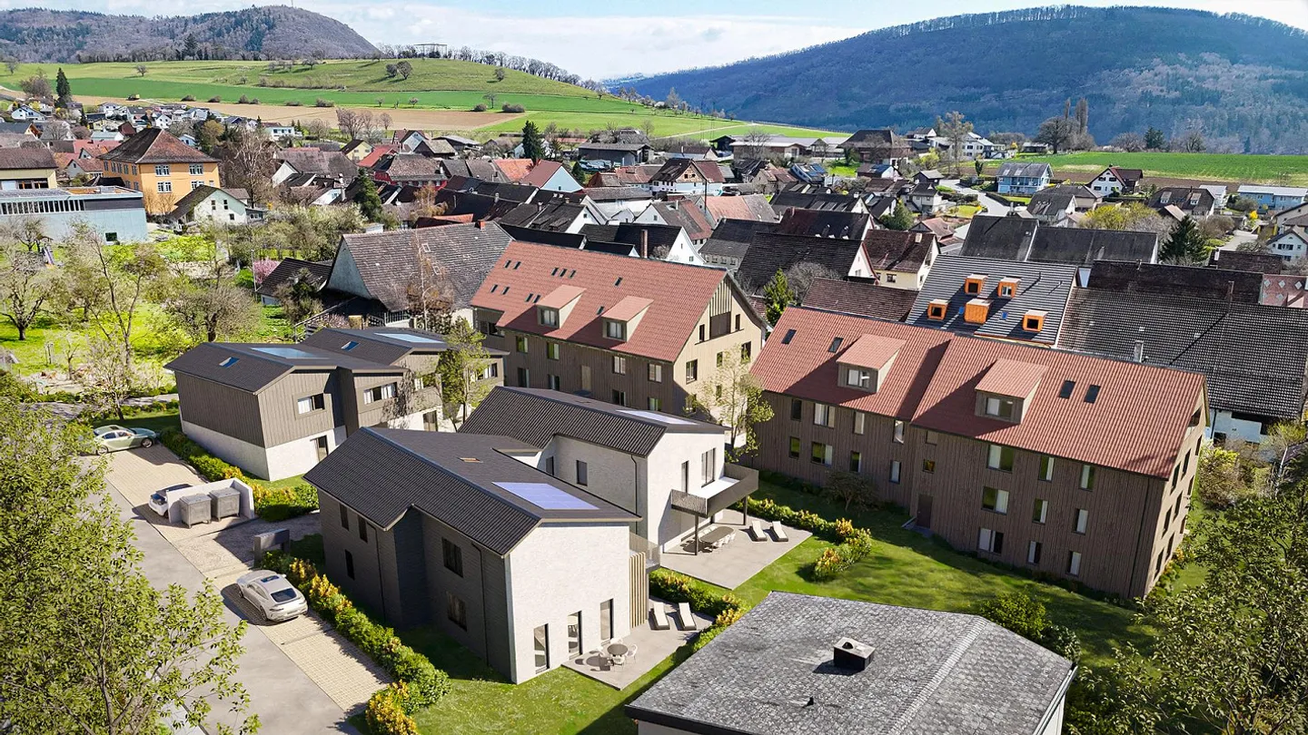 Nouveau projet de construction "im Gärtli" Wilchingen - Appartement 4.5 pièces - Photo 3 sur 4