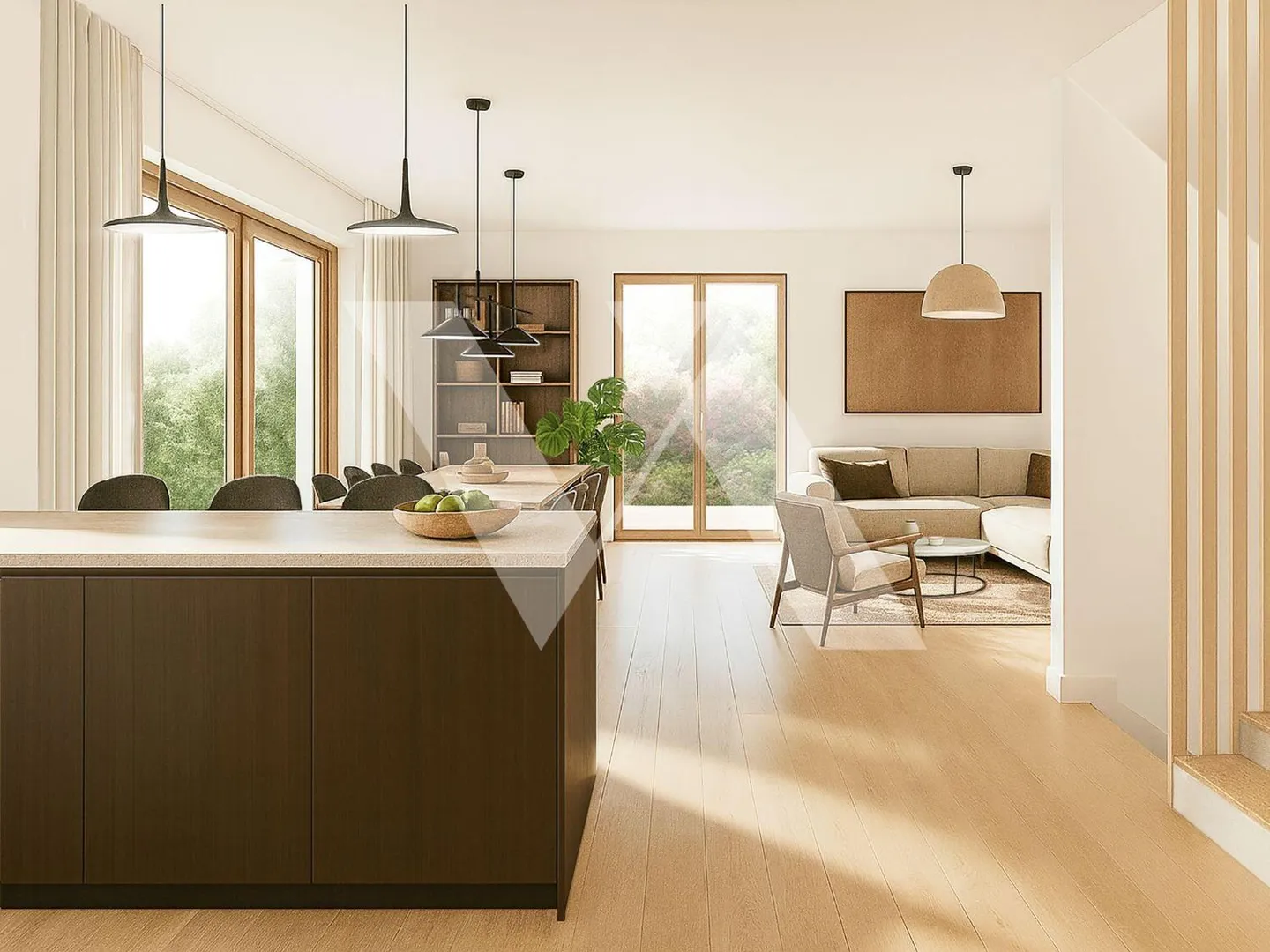 Villa contemporaine avec jardin - Photo 2 sur 4