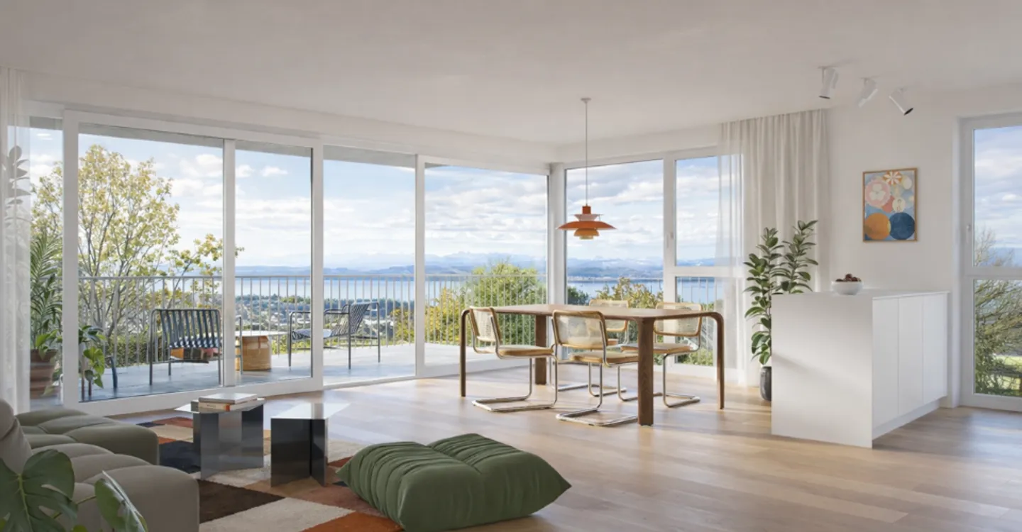 Nouvel Appartement avec Vue Lac - Photo 1 sur 5